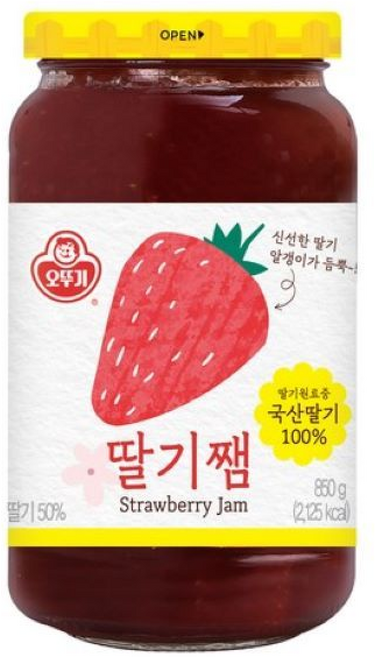 오뚜기 딸기쨈, 850g, 3개