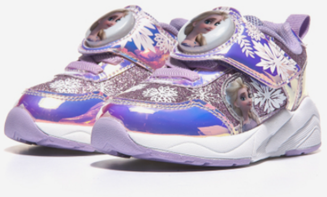 호킨스 겨울왕국 엘사 여아 벨크로 불이 들어오는 운동화 (150 ~ 200)