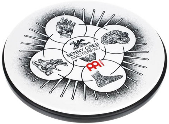 Meinl 베니그랩 12인치 고무연습패드 MPP-12-BG, 1개