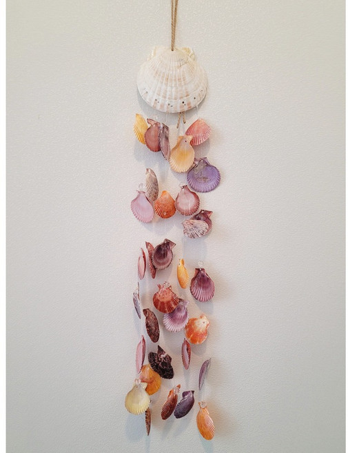 핸드메이드 가리비컬러조개모빌 집들이선물 현관인테리어, (주)아리아니▶ 날아라 복돼지 문종 풍경 현관문종, (주)아리아니▶