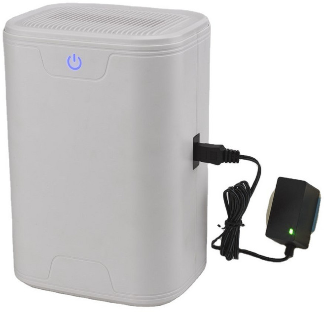 차량용제습기 한경희 옷장제습기 초소형 휴대용 옷방, 화이트USB케이블+충전기