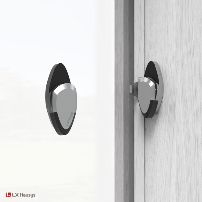 LG LX 하우시스 크리센트 샷시 문고리 잠금장치 걸쇠, 좌측(창틀 왼쪽 설치), 1개