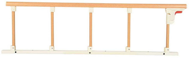 침대 낙상방지 가드 난간 바 환자 손잡이 추락방지 접이식 보호대 병원, 13. 화이트 3단 62 브래킷 제외