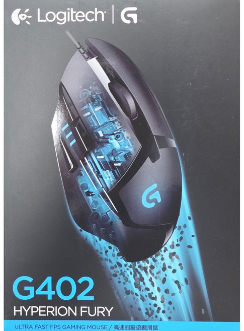 로지텍 Hyperion Fury 게이밍마우스, G402, 혼합색상