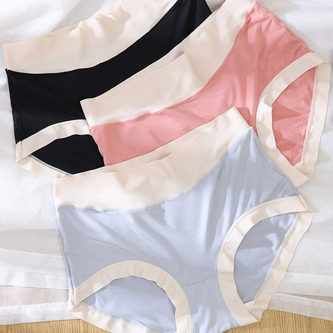 몰앤모어 여성 여자 모달 심리스 노라인 컬러 팬티 속옷 5장세트