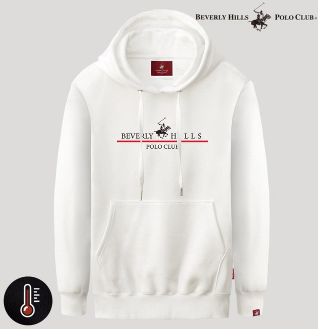 비버리힐즈폴로클럽 아우리움 기모 후드 티셔츠 EPH9T99