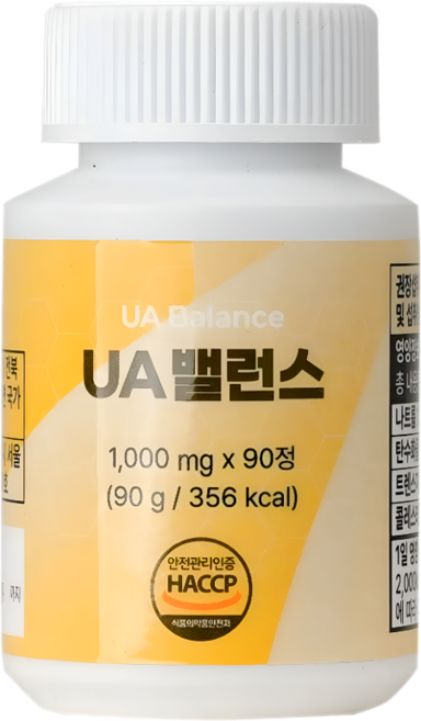 UA밸런스 통풍 영양제 요산케어 샐러리씨 타트체리 3개월분 90정 국내생산 약국 병원 판매용, 1개