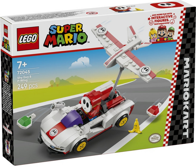 樂高 72045 超級瑪利歐賽車-嘿呵翅膀, 1個, 混色