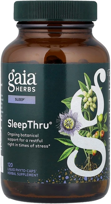 가이아 허브 슬립쓰루® 액상 피토캡슐® 120정 (캡슐당 470mg) GAI-15115, 1개 - 쿠팡