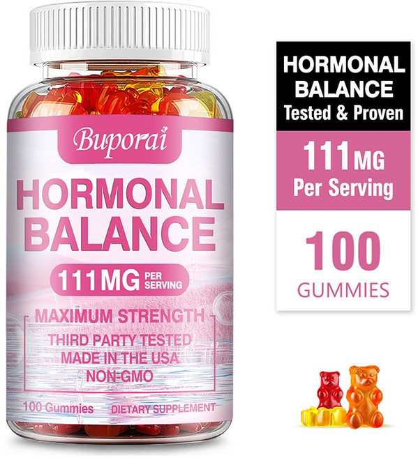 호르몬 밸런스 111mg - 여성 건강 생리통 및 복부 팽만감 완화, 1개, 100정
