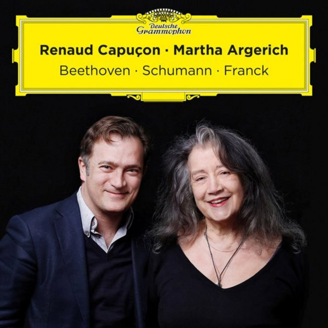 [CD] Renaud Capucon / Martha Argerich 베토벤 / 슈만 / 프랑크: 바이올린 소나타 (Beethoven / Schumann / Franck)