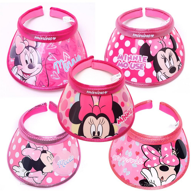 나린키즈 미니마우스 썬캡 유아 아동 아동썬캡 4세~9세용 선캡