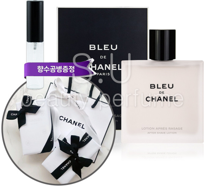 샤넬 블루 드 샤넬 애프터 쉐이브 스킨 100ml (오늘출발) 무료선물포장+쇼핑백+향수공병증정, 1개