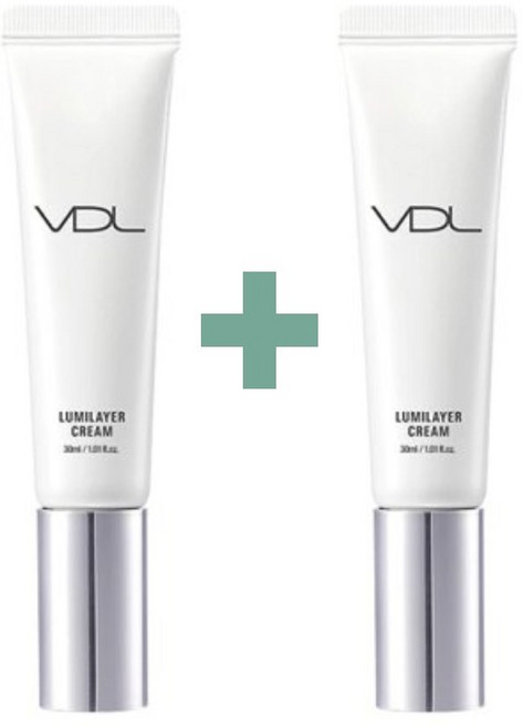 브이디엘 루미레이어 비비크림 SPF50+ PA+++ 30ml, 1+1 더블구성, 3개