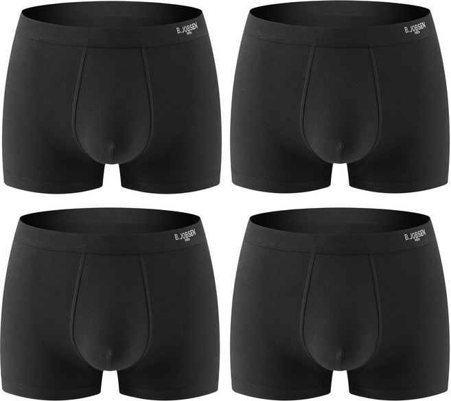 꿀쥬 고급 순면 남성 드로즈 세트 4p