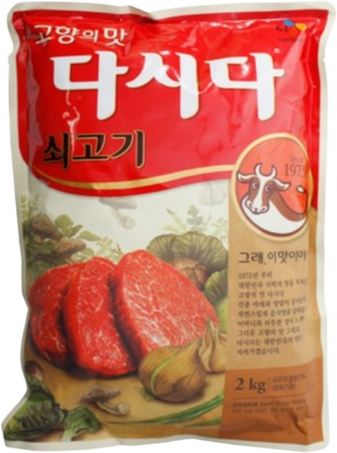 CJ제일제당 쇠고기 다시다, 2kg, 28개