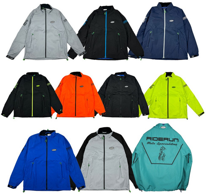 라이더런 바람막이 자켓 사계절 오토바이 바람막이 자전거 킥보드 바람막이
