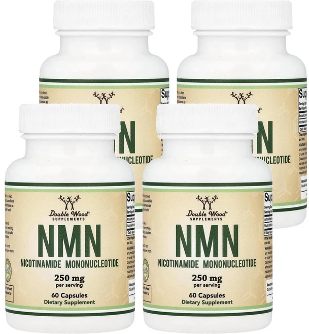 더블 우드 NMN 125 mg Double Wood Supplements NMN 60정, 4개 - 쿠팡