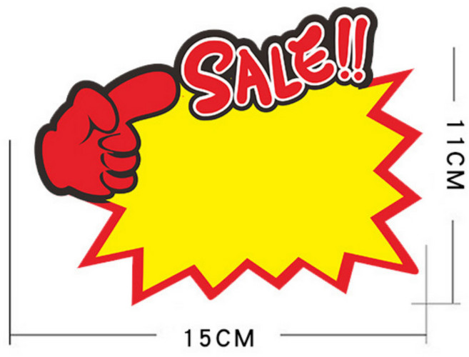 일상채움 행사 프로모션 pop 쇼카드, 40매