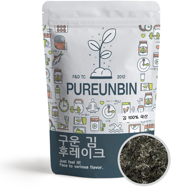 구운 김 후레이크, 1개, 50g