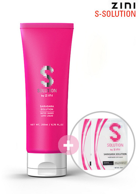 지니 에스솔루션 사라사라 러브 마사지젤 (200ml) + (2p사은품), 200ml, 1개