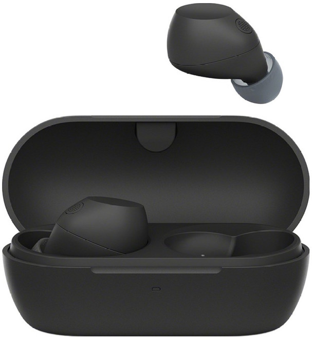 소니 노이즈캔슬링 블루투스 이어폰 WF-C710N 블랙 40시간