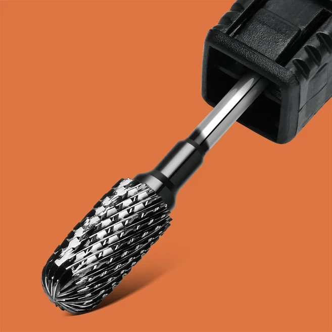 초경 텅스텐 네일 비트 밀링 커터 Burrs 드릴 젤 연마 큐티클 클린 도구, 32 1WB