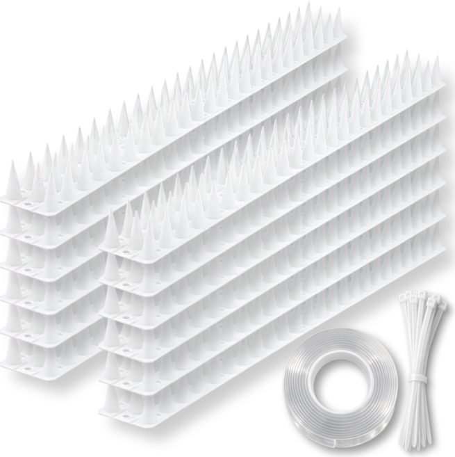 샵리빙 착지불가 비둘기 퇴치 버드 스파이크 올인원 세트, 1세트