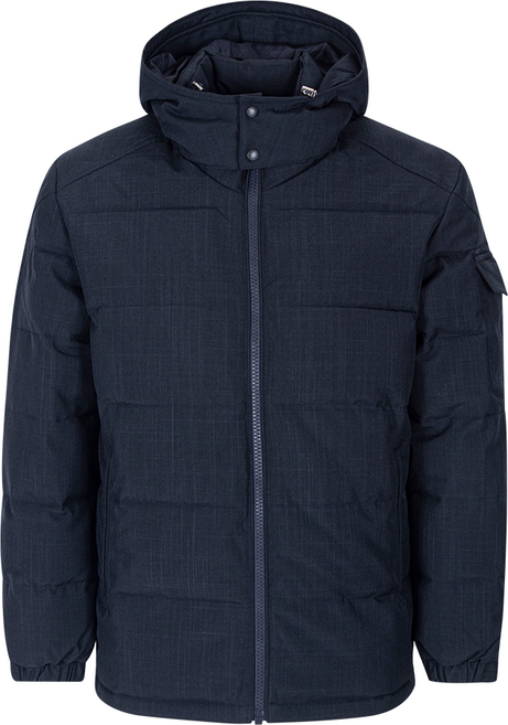 지벤작업복 겨울 패딩점퍼 ZB-J1554 웰론충전재 캐쥬얼한디자인 후드탈부착, 1개