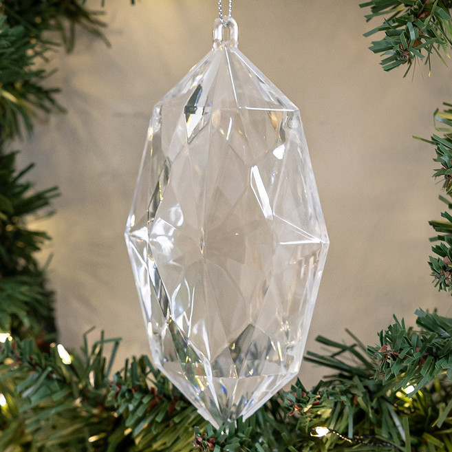 대형 투명 크리스탈장식, 1개, 다이아투명