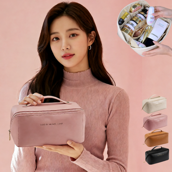 [LANOTI]몬스터 코스메틱 화장품 파우치 가방 정리