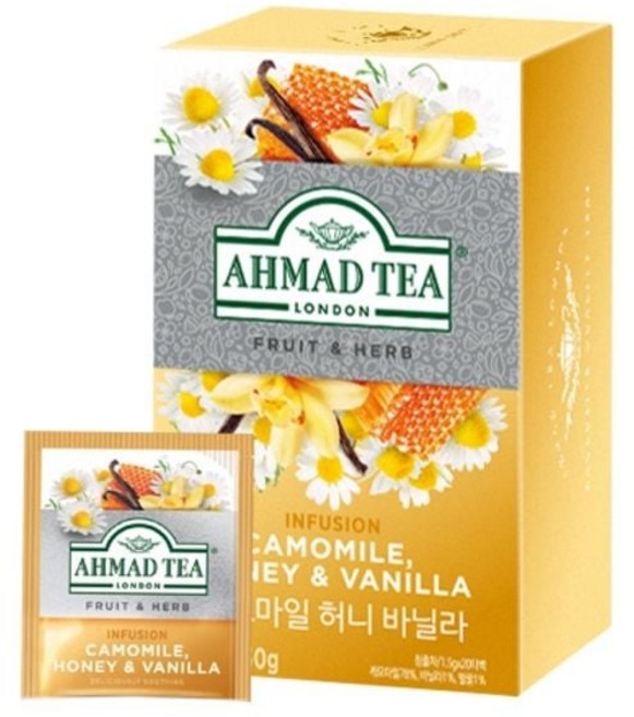 아마드 허브차 - 캐모마일허니앤바닐라 20티백 zin+950aD
