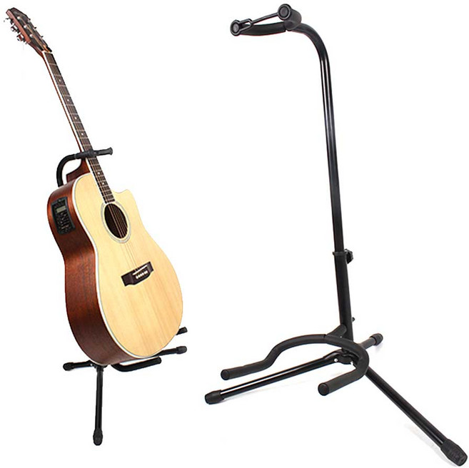 넥스탠드 기타스탠드 네크형 받침대 넥고정 기타거치대, 1개