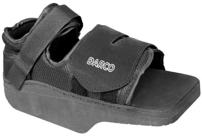 Darco Ortho 웨지 힐링 슈즈 라지, Medium (Pack of 1)