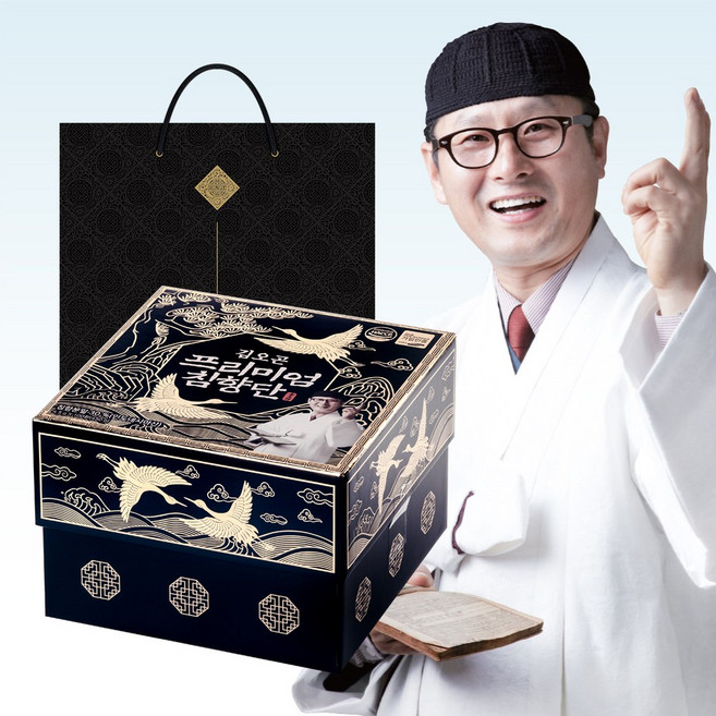 김오곤 프리미엄 침향단 100p + 쇼핑백, 1개, 450g