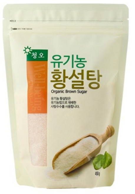 청오 유기농 황설탕 450g, 1개