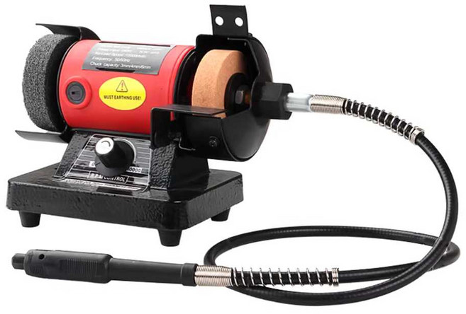 전동 칼갈이 가위갈이 숫돌 그라인더 연마기 샤프너, 그라인딩 휠 4MM 샤프트