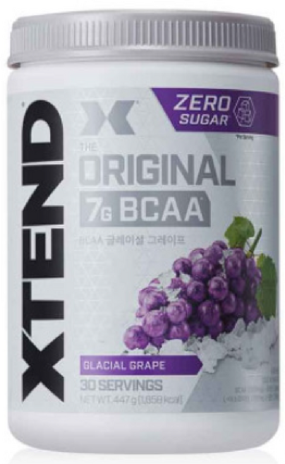 엑스텐드 BCAA 포도맛 30서빙 당일발송 아미노산 L로이신 L이소로이신 L발린 운동 헬스, 2개