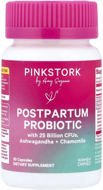 새해 첫좋은선물 Pink Stork 산후 프로바이오틱 캡슐 30정 제대로 할인합니다, 1개 - 쿠팡