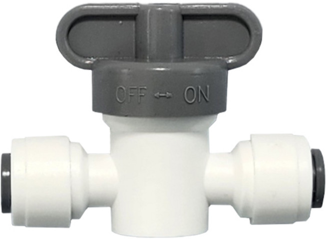 필터나라 정수기 필터 부속품 엘보우 피팅 볼 밸브 6mm. 6mm, 1개, 단품