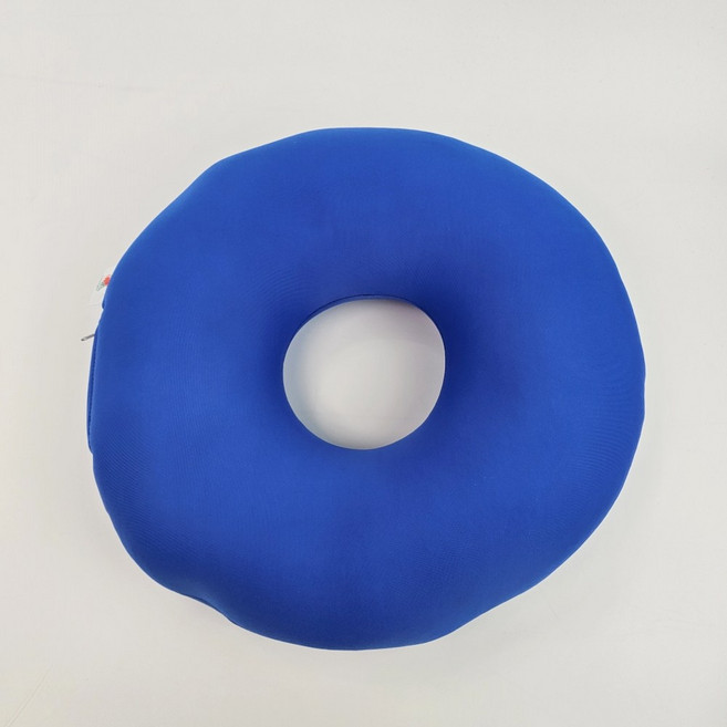 엉덩이 욕창 방지 도넛 쿠션 정품 마이크로 비즈 충전 2종 꼬리뼈 치질 높은 낮은 비즈 방석 와상환자용 자세변환용구 예방 베게 체위변경 배게 늘찬복지용구, 1개