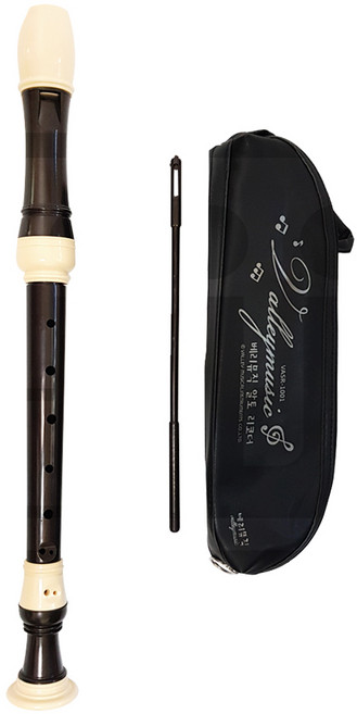 베리악기 알토 리코더 바로크식 VASR 1001 케이스 운지표 설명서 포함 관악기 음악 학습 교재 준비물