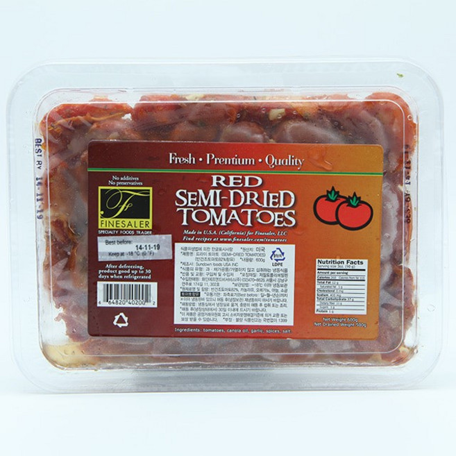 레드 세미드라이 토마토 600g, 1개
