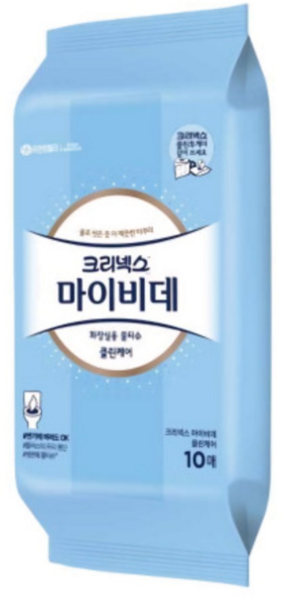마이비데 화장실용 비데티슈 휴대형, 23g, 10개입, 30개