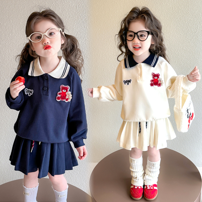 해피델리 젤리베어 카라T+스커트