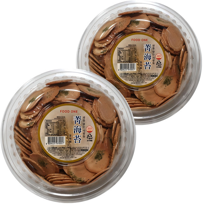 파래맛전병, 280g, 2개