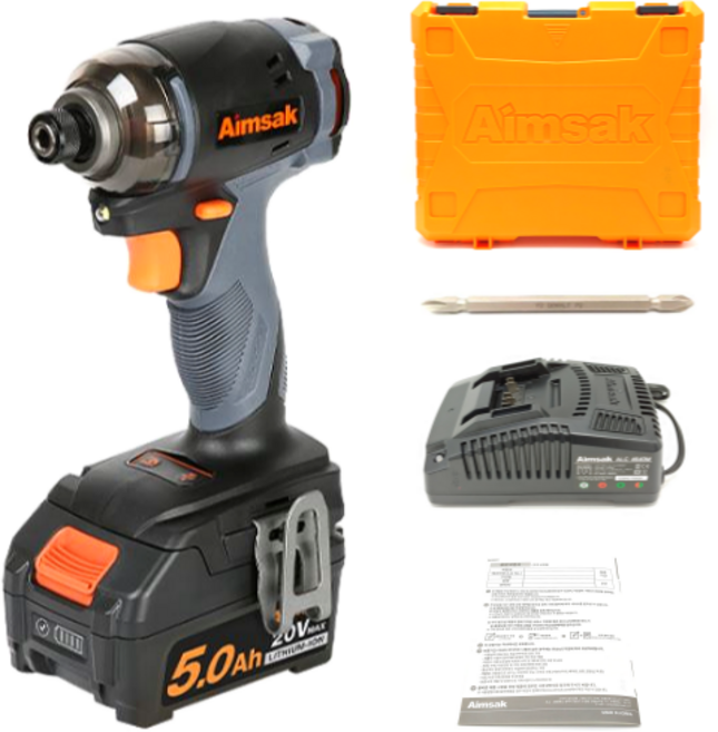 아임삭 BL18M705 충전임팩드라이버 20V5.0Ah 배터리1개세트 풀옵션 2024제조, 선택01 BL18M705 배터리1개세트, 1개