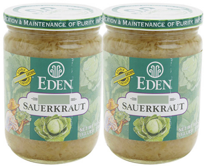 에덴푸즈 사우어크라우트, 510g, 2개