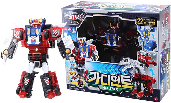 헬로카봇 가디언트 올스타 로봇장난감, 혼합색상, 1개