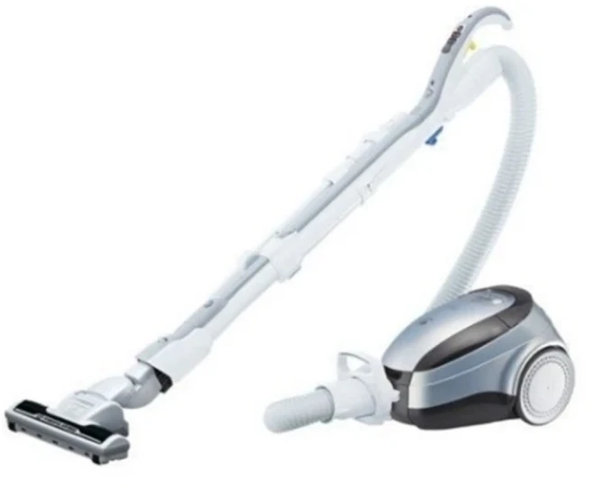 HITACHI 日立 610W免紙袋吸塵器 CV-SK11T, 鈦銀